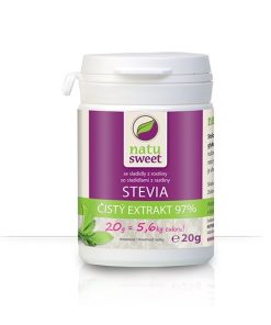 Stevia čistý extrakt 97% Natu Sweet 20 g